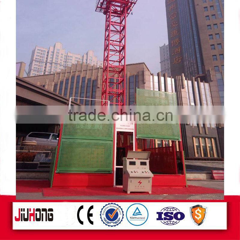 SS100 /100 Material Hoist/Construction Lift/Building Elevator Approved CE ISO