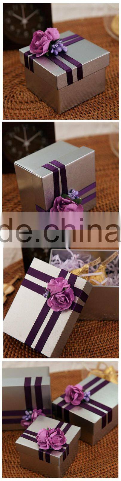 Wholesale Custom Luxury Fancy Cheap Wedding Gift Box