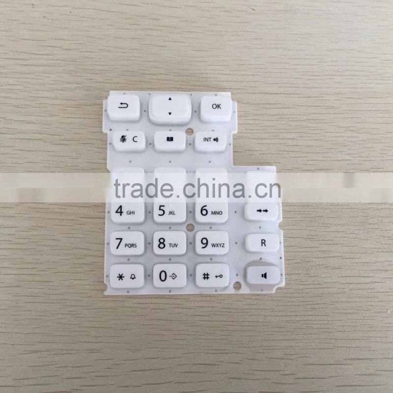 Widely used silicone rubber keypads from JiangXi