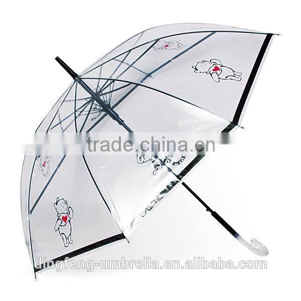 Wholesale one dollar promotion windproof poe umbrella