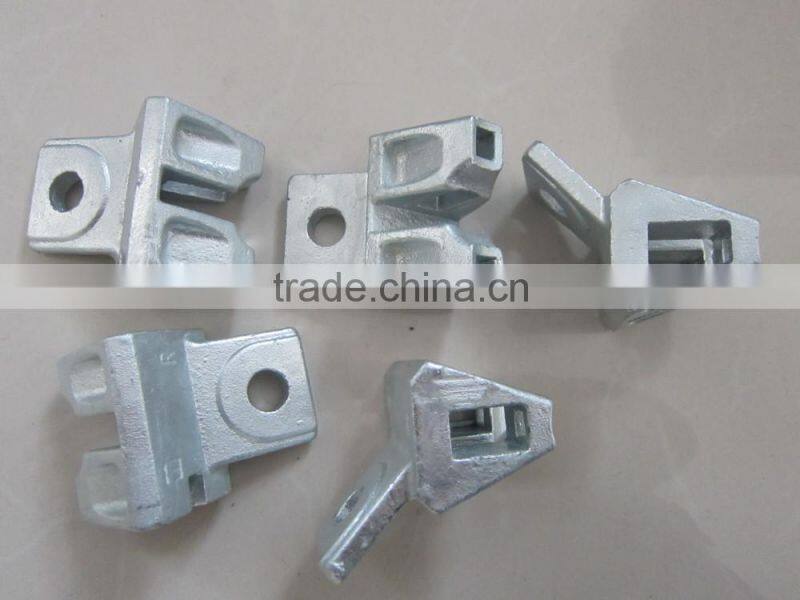 Casted steel Brace end for Ringlock scaffolding system