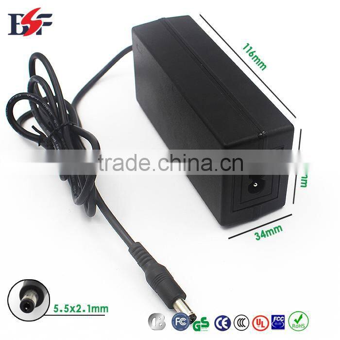 manufacture top quality 60w cctv monitor adapter