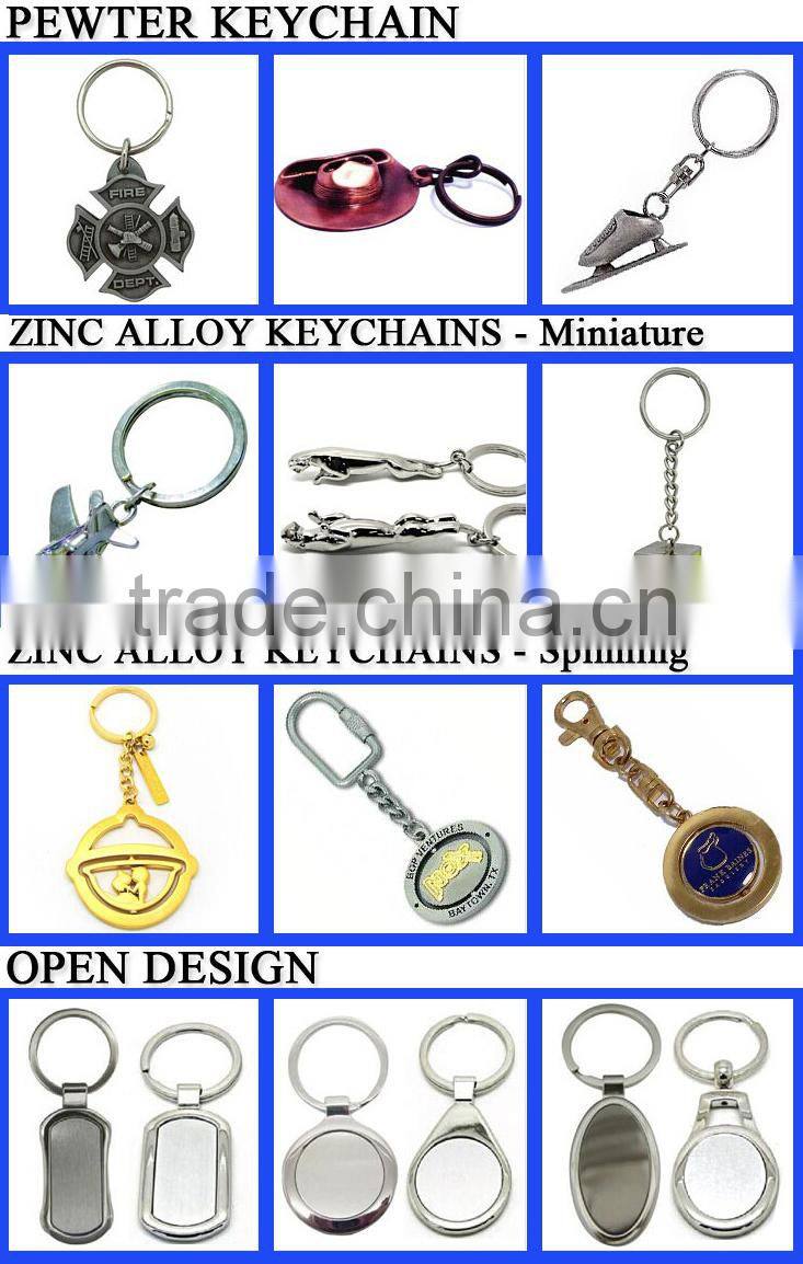 Hot china products wholesale custom metal keychains