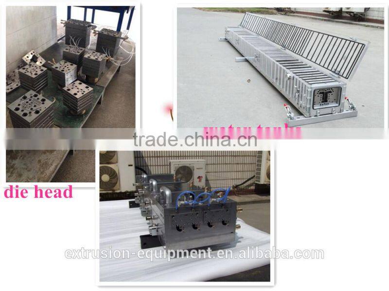 china white chalk extrusion tooling to provide the powder to test tool
