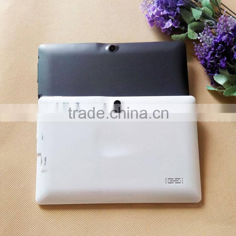 Cheapest Tablet PC 7 Inch Dual Core Android 4.4 with Bluetooth Dual Camera Q88 A23 cheapest Tablet