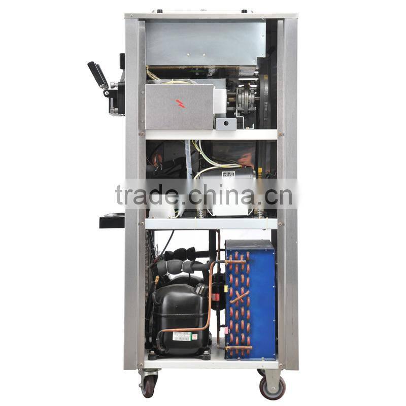 Household soft ice cream making machine/yogurt frozen machine (Skype:nikkiwoo88)