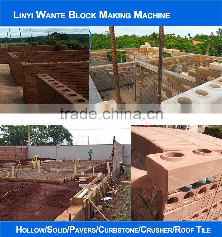 Automatic block production line, ecological interlocking brick production line