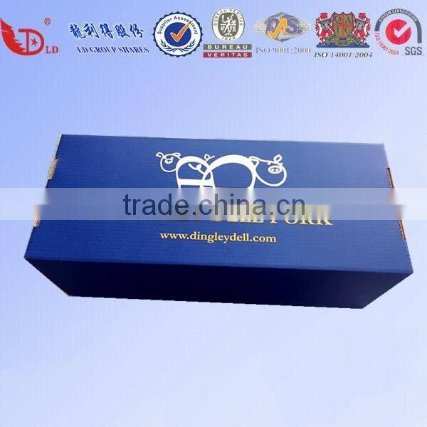 Custom Glossy Printing Frozen Food Box Packaging