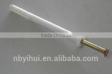 Nylon hammer fixing anchor with screws