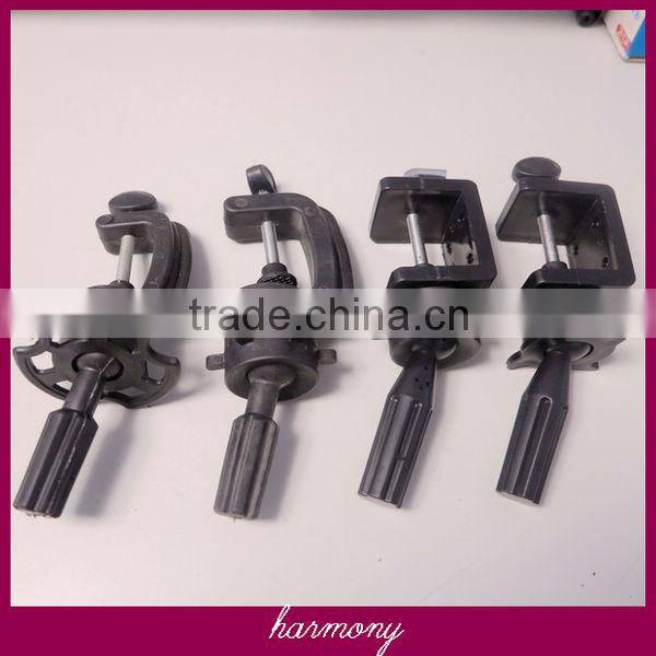 SALON training teaching head holder with white and black