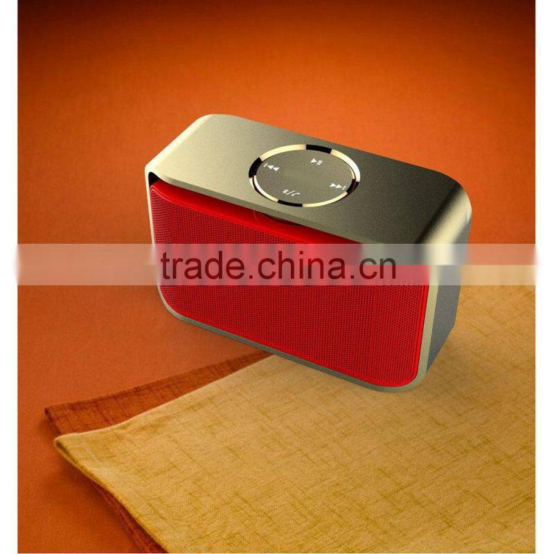 FM functiion mini bluetooth wireless portable TF card music speaker