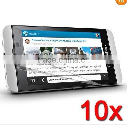 Promotional 10PCS Phone Screen Protector For Blackberry Z10