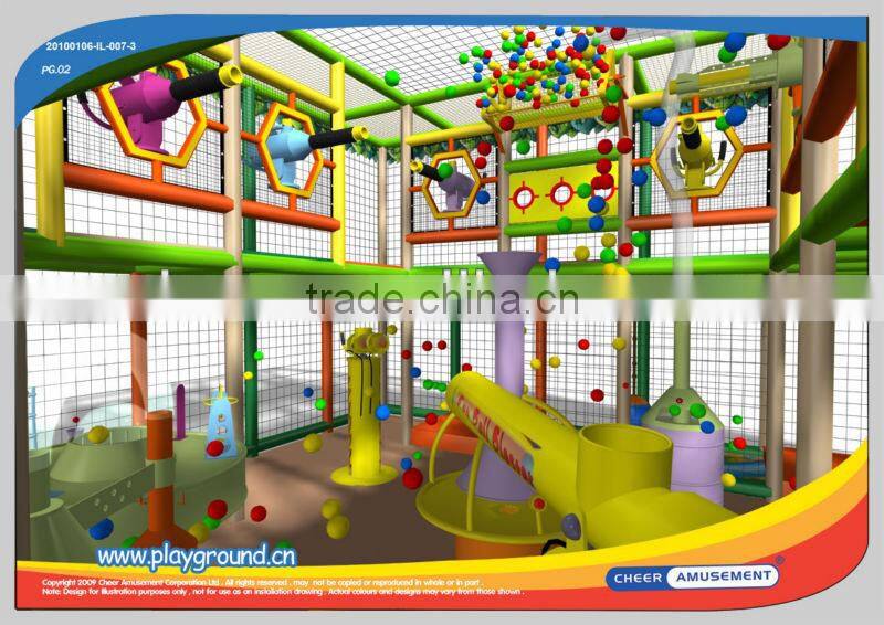 Cheer Amusement fun-ball battle indoor playground