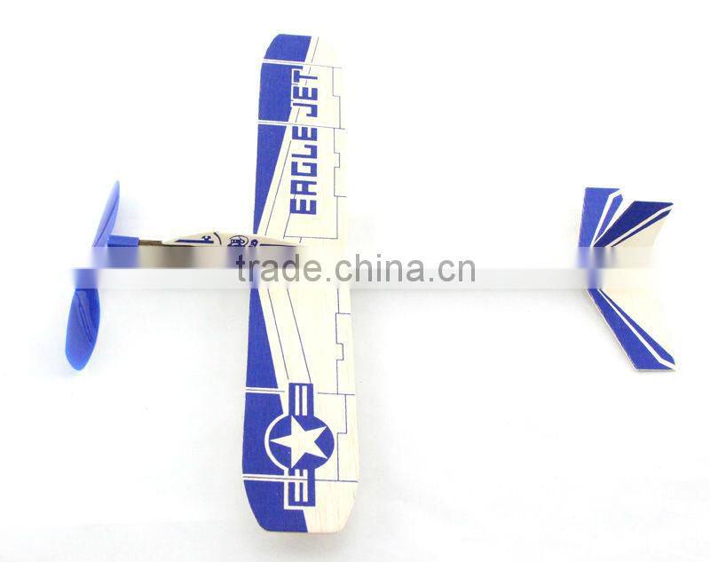 Fight Jet 12"Balsa Rubber Powered aeroplane model