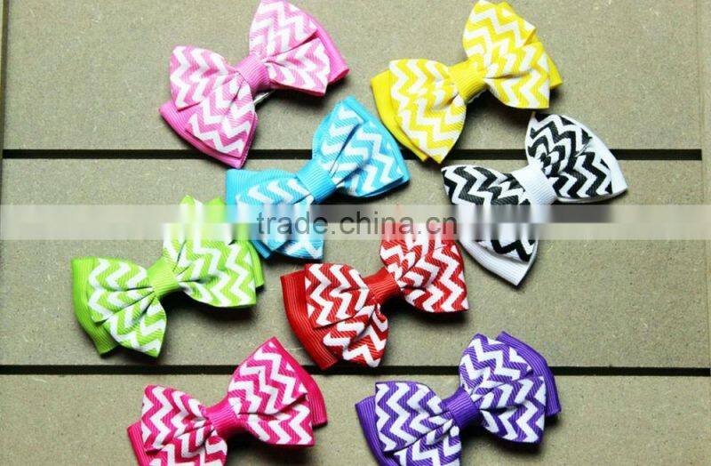2015 summer fashion lovely wave bowkont hair clip high quality cloth hairclip