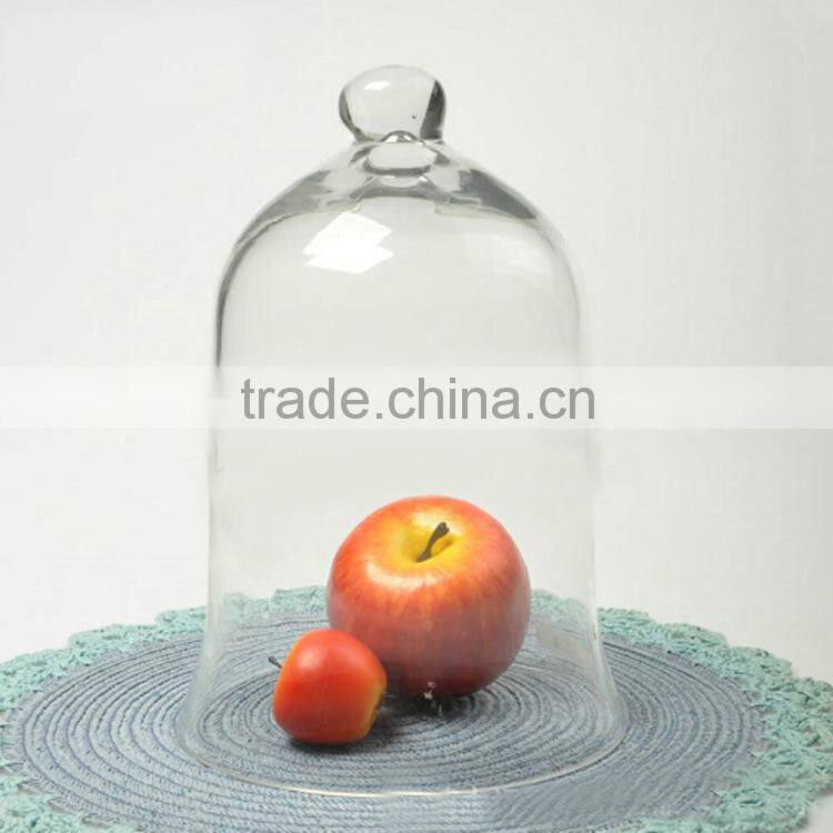 Glass lid cover for covering foods fruits