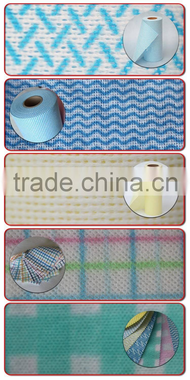 Soft Hand Feel Color Mesh And Apertured Non-Woven Fabrics