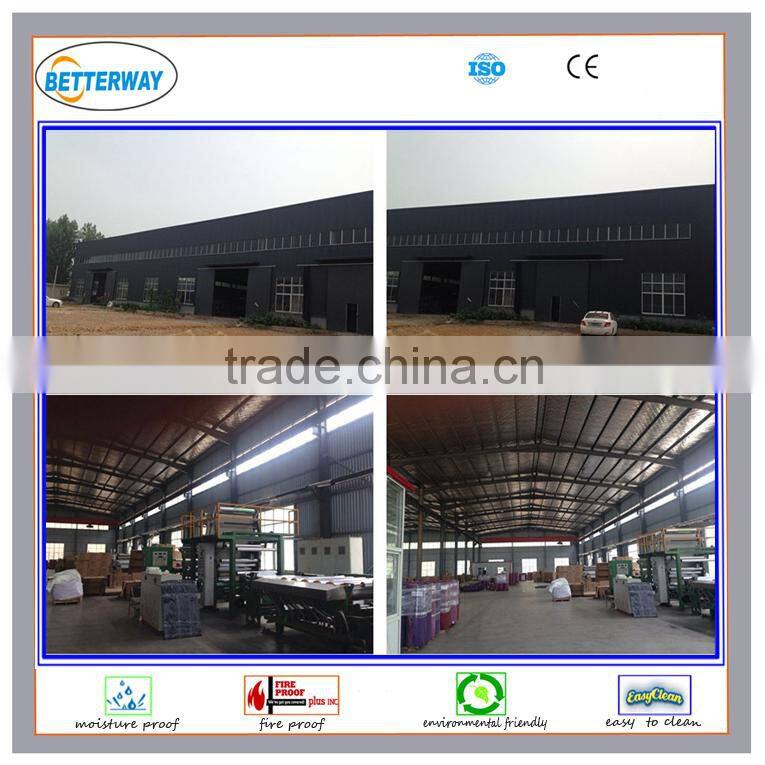 fire resistant embossed stretch ceiling film