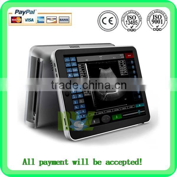 (MSLPU09) Full digital touch screen portable ultrasound machine price