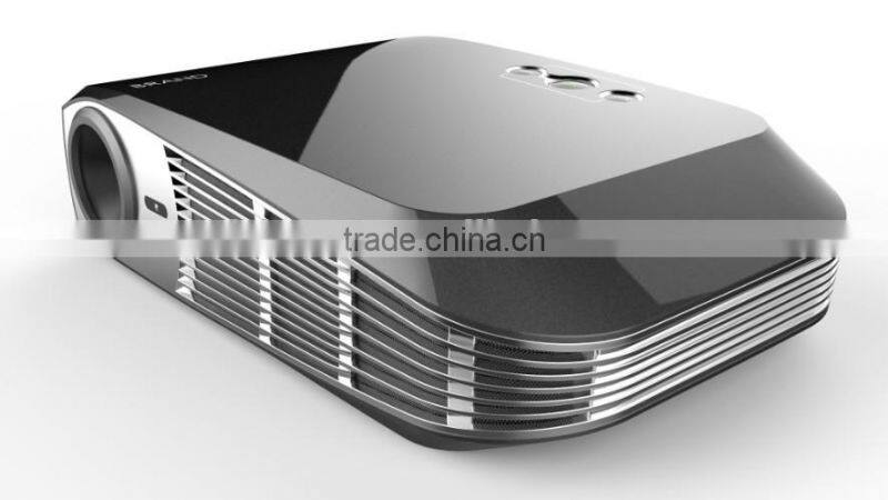 Foisonth LED projector Supports flash 11.1HDMI 2.0 with up to 4K Android 4.4 Smart Projector