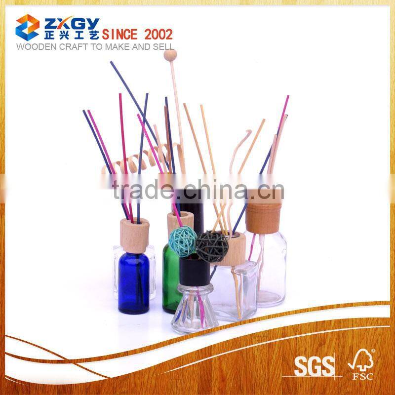 ZX-978 fashion wooden perfume cap for car perfume bottle