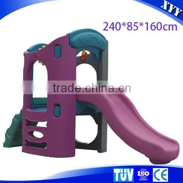 2015 Funny and Safety Kids Slide Small Slide with Swing