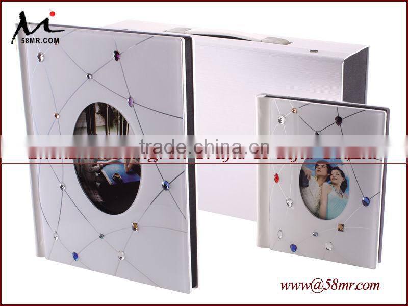 Nice Digital Wedding Photo Album Cover, Leather Acrylic Album Cover Design