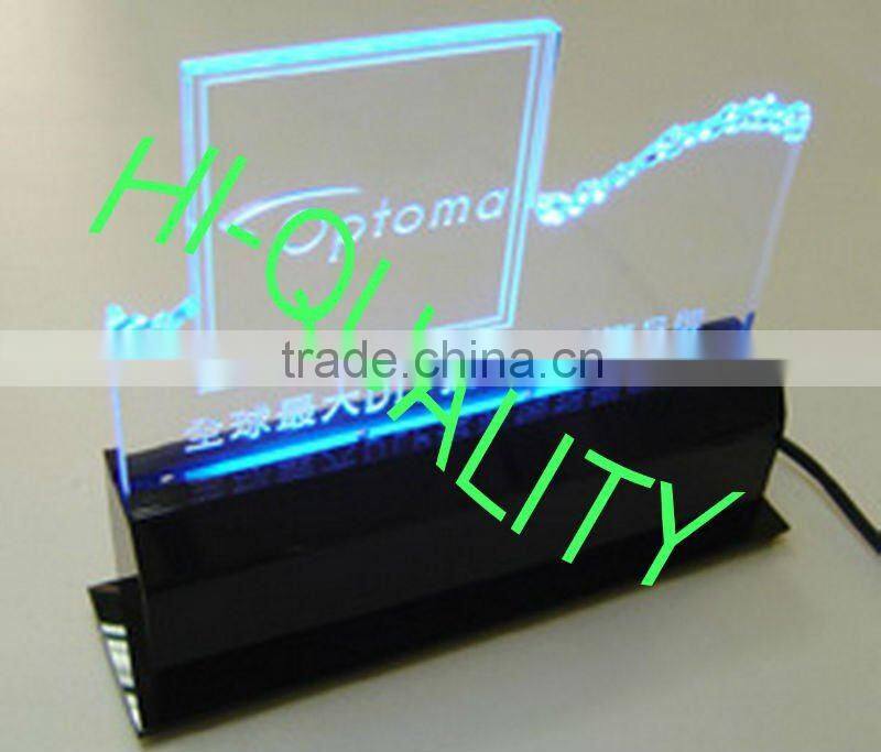 Acrylic sign LED display