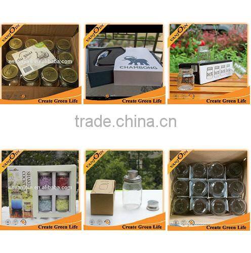 20oz Drinking Mason Glass Jar With Standard Mason Lid