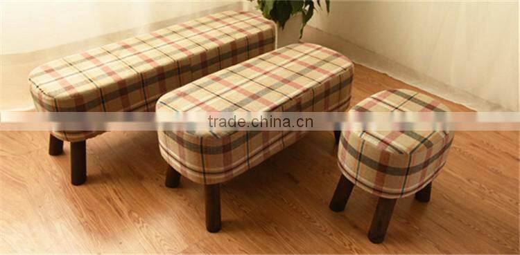 fashionable Wood Northern Europe Shoes stool Y338