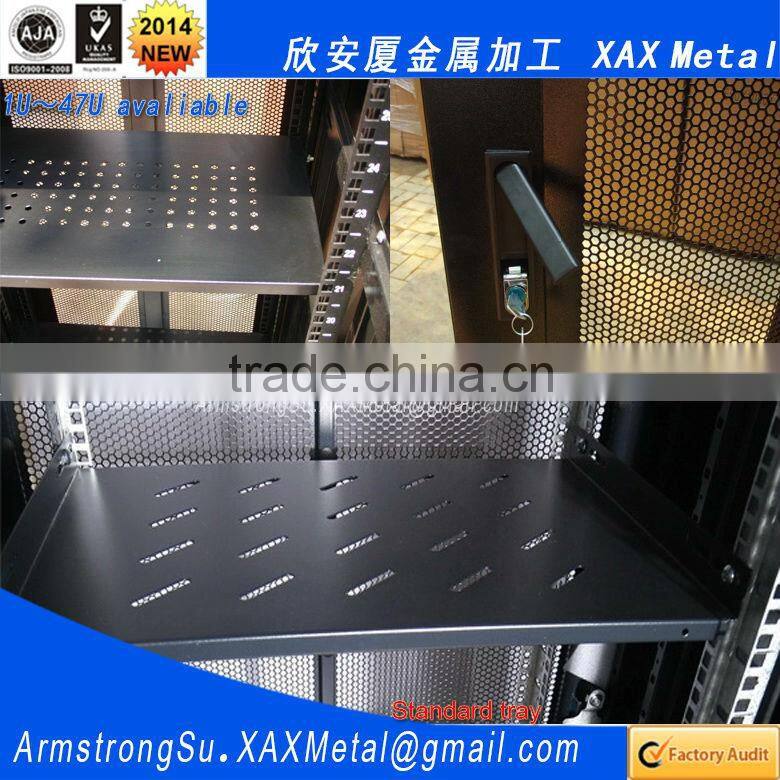 XAX4732 42U leveling feet removable side panel adjustable rack heavy duty casterscomputer pc enclosure chassis case shell casing