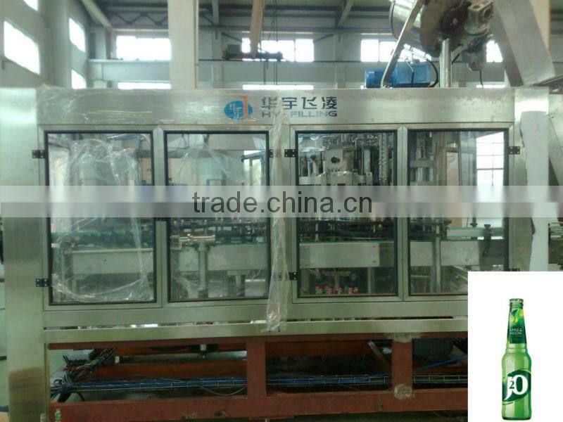 2000BPH Glass Bottle Beer Drink Filling Machine