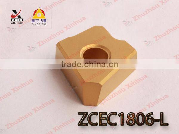 High quality cemented carbide CNC cutting insert for ZCEC from Zhuzhou