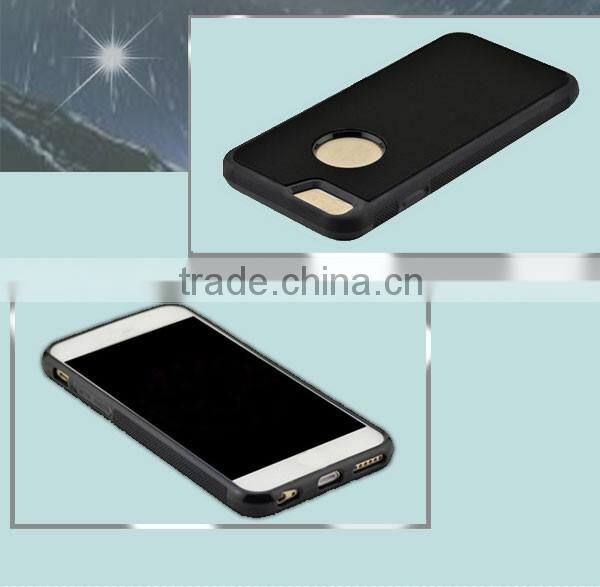 Anti-gravity Magical Sticky PC Case with TPU Border for iPhone 6 Plus/6S Plus (5.5")