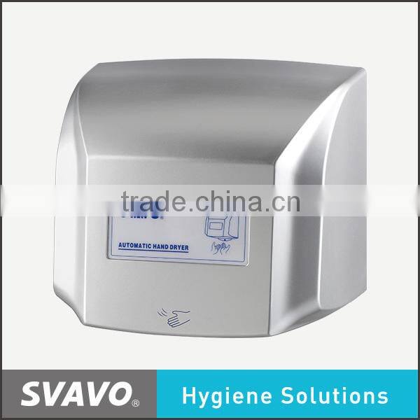 surface install sensored hand blower, wall mounted automatic hand dryer, mini bathroom accessory
