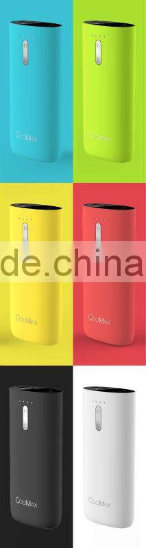 Portable Mobile Power Supply with Flashlight 5200mAh