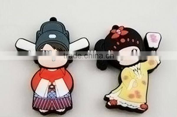 Valentine's Day Gift Chinese Couple Shaped Silicone USB Cover