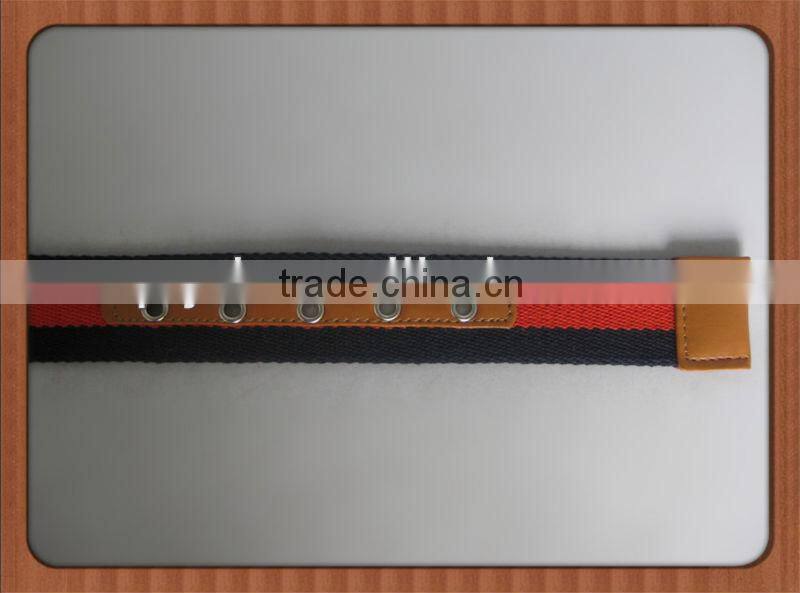 High Quality Printed mens belts canvas belt