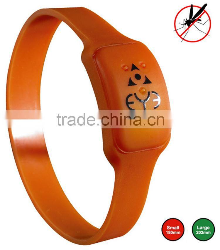 Hot selling silicone anti-mosquito bracelet silicone repellent mosquito wristbands