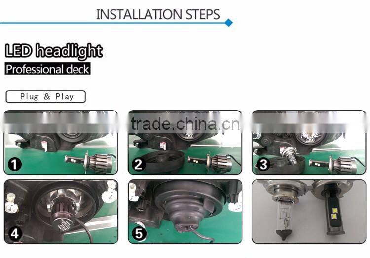 2016 Best price 30W 2800LM DC12V 9005 9006 most powerful headlamp