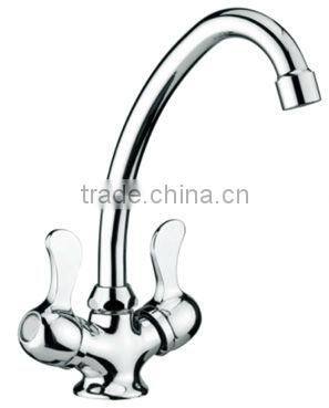 Factory Supplier, Single cold long neck kitchen sink faucet mixer tap, single lever basin mixer, single cold water tap