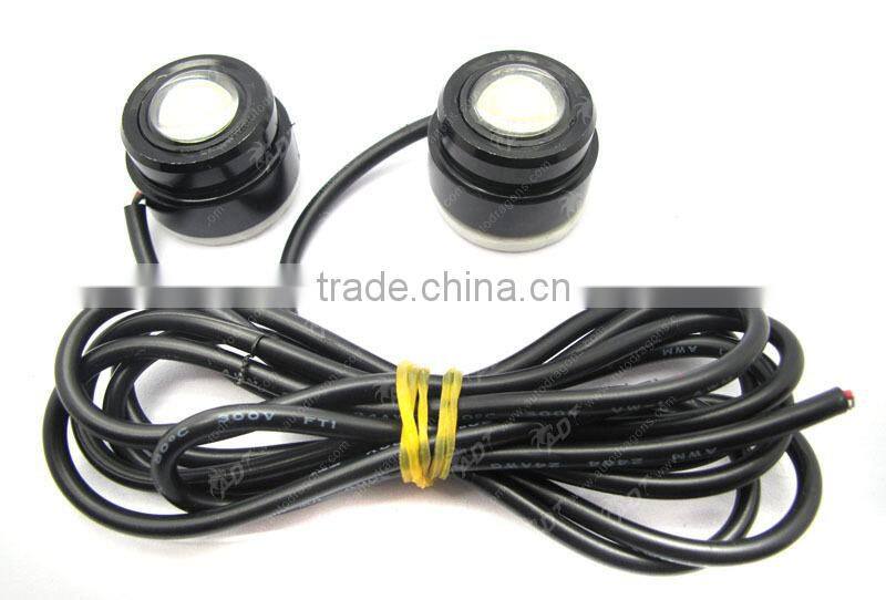 4*1.5W DRL LED Strobe Flash Eagle Eye Daytime Running Lights Backup Light