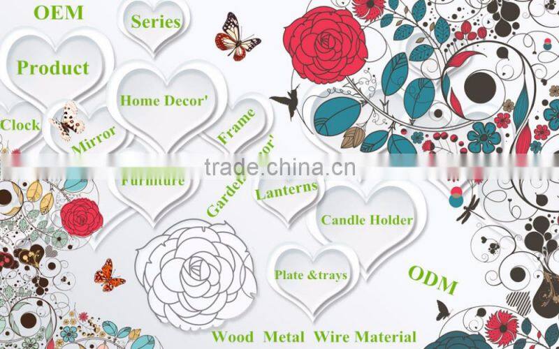 Cheap Metal Decorative bird cage for garden decorations