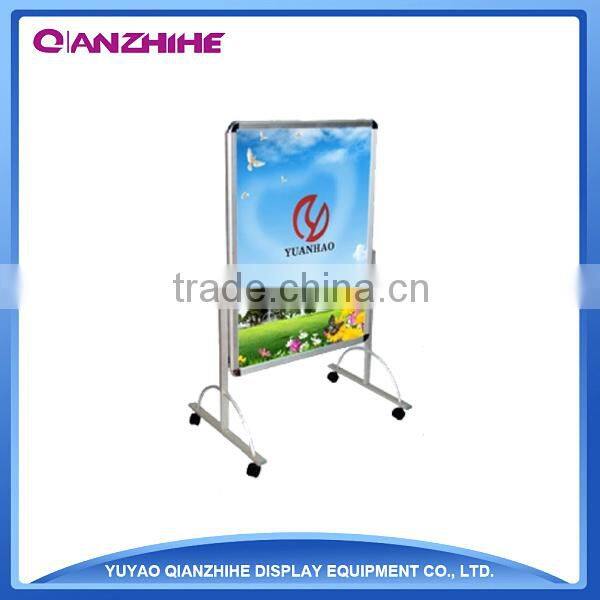 A1 Double Side Wheeled Advertisement Poster Pavement Sign