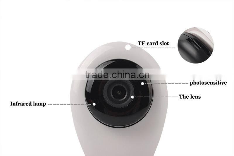 720P HD Wifi IP Camera Wireless Webcam With Video Recording TF card For Smart Phone