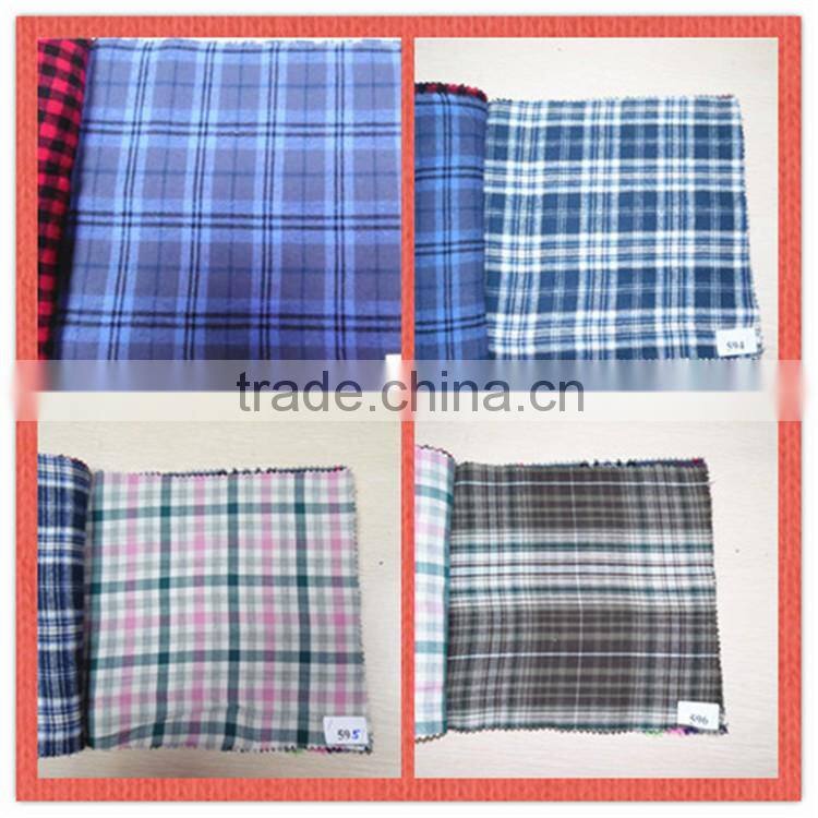100% cotton flannel fabric stocklot wholesale