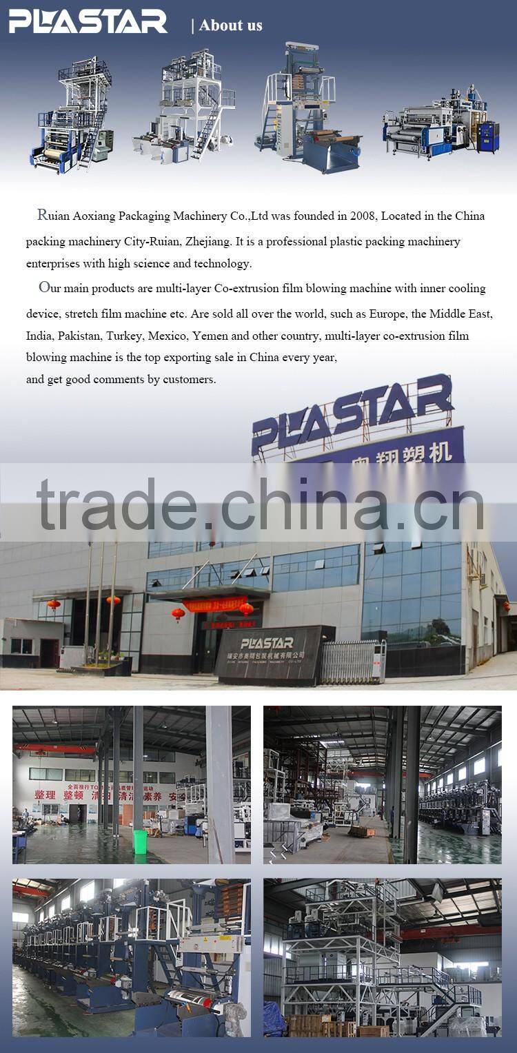 LLDPE mono layer cast stretch film machine