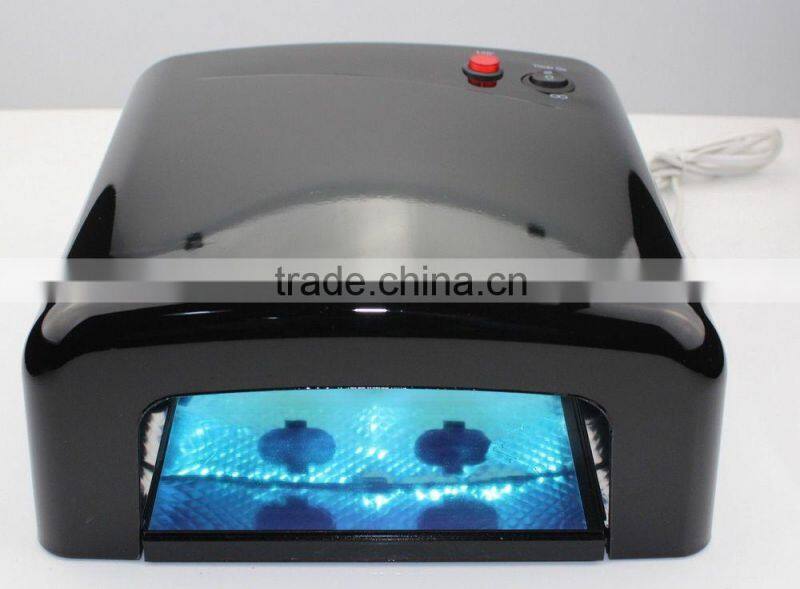 818 Timer 36 W Nail Art UV Gel Curing Cure Lamp Dryer Nail Polish Tools 100-240V
