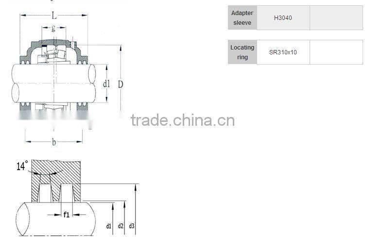 China bearing manufacturer all kinds of bearing housing bearing housing SD3040