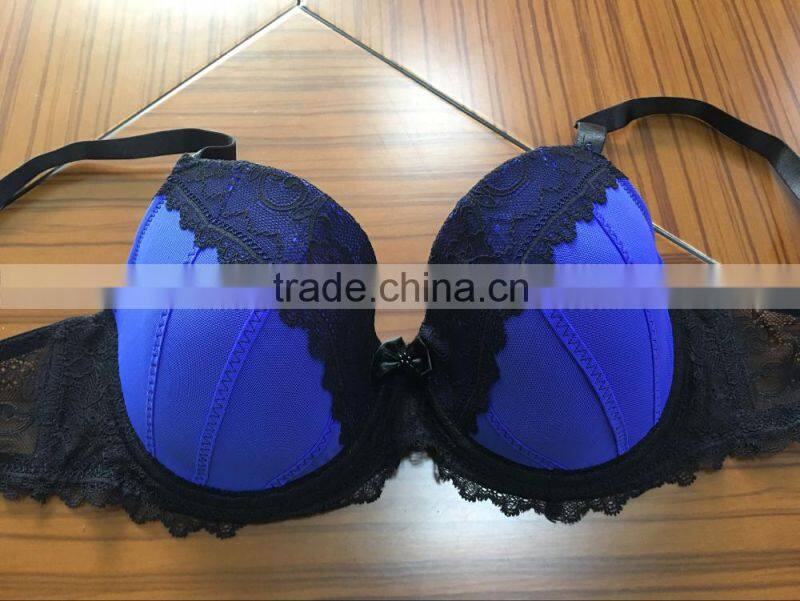 Hot selling comfortable plus size bra in stock(CSA322)
